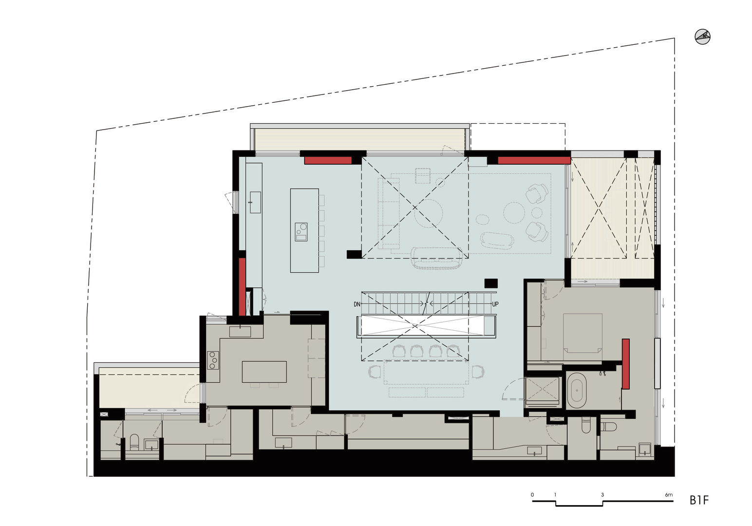 陽明山鄭宅 House C, 何侯設計 Ho + Hou Studio Architects 何侯設計 Ho + Hou Studio Architects Maisons minimalistes