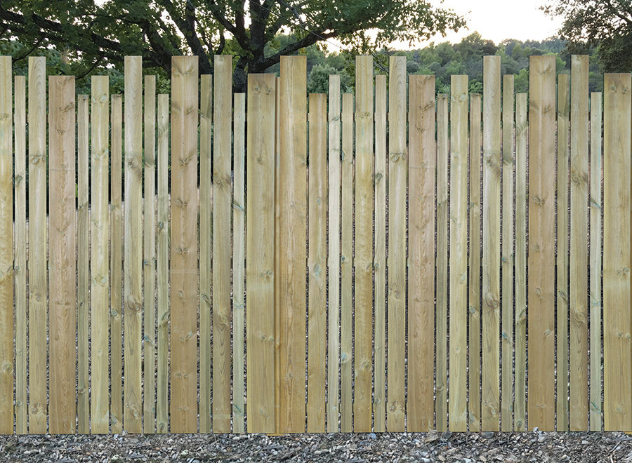 Privatsphäre im Garten mit Holzelementen, Braun & Würfele - Holz im Garten Braun & Würfele - Holz im Garten Modern garden Wood Wood effect