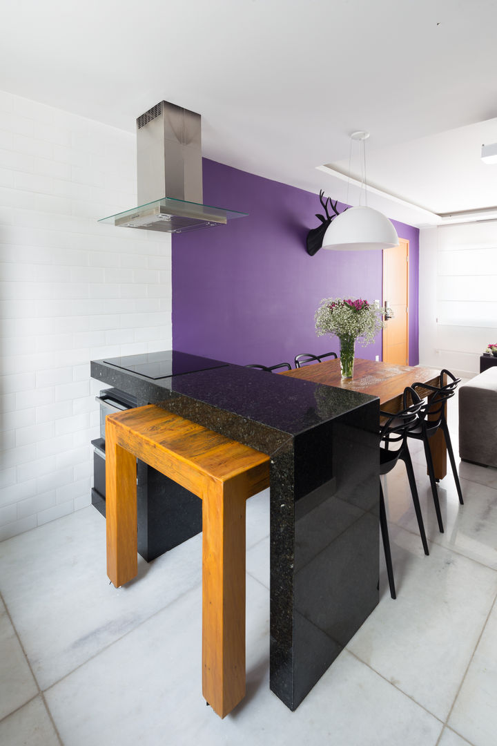 Apartamento Santa Efigênia homify Cozinhas escandinavas apartamento