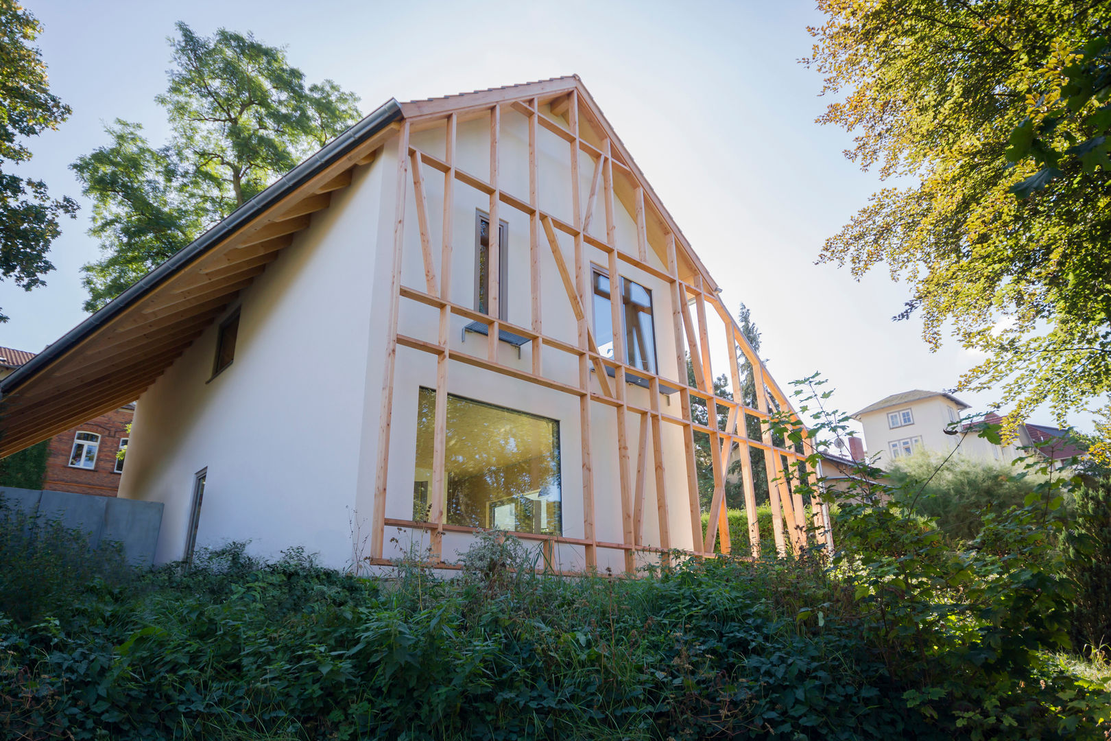 Einfamilienhaus Schöne Aussicht Planungsgruppe Korb GmbH Architekten & Ingenieure Moderne Häuser Holz Holznachbildung