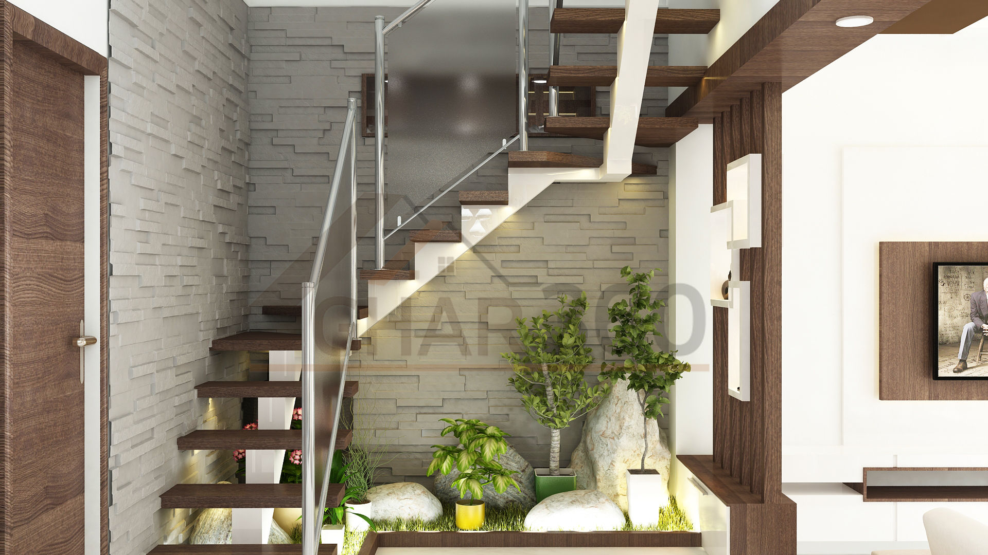 Staircase Design Ghar360