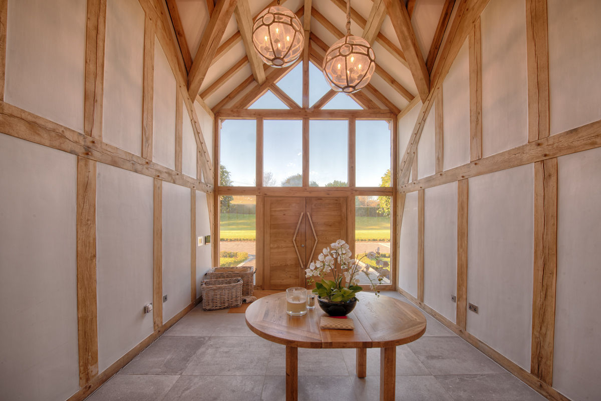 Forty Farm Smarta Country style corridor, hallway& stairs