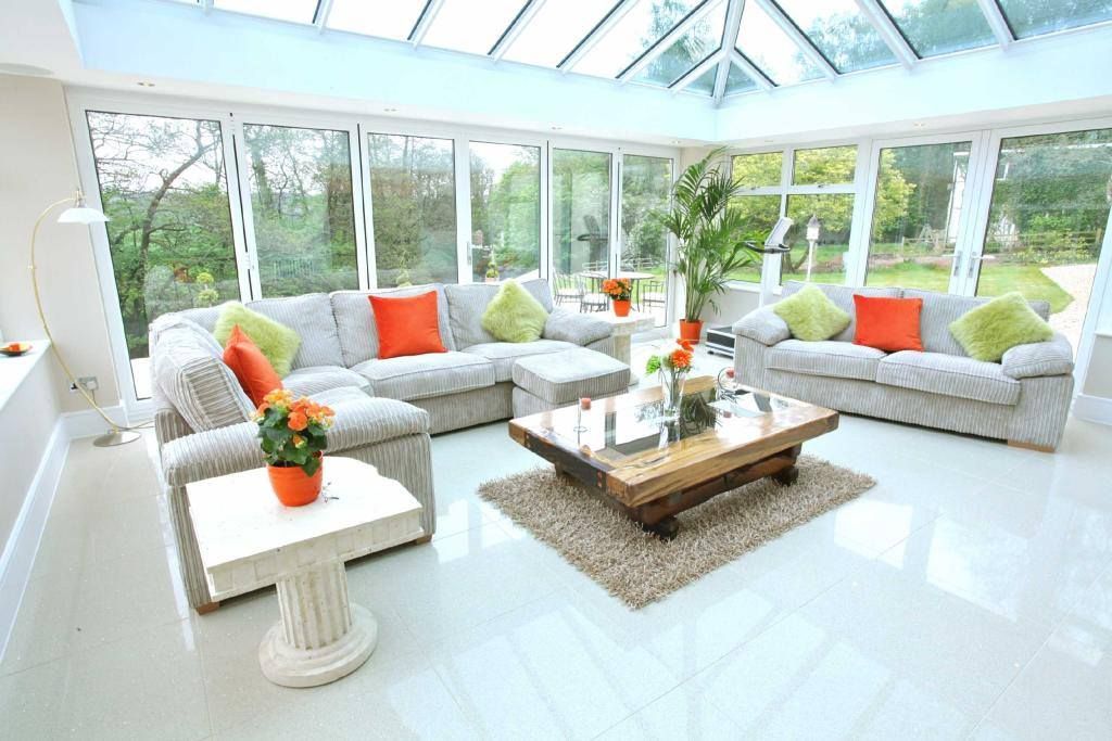 Draethen Farm House Conversion Smarta Modern conservatory