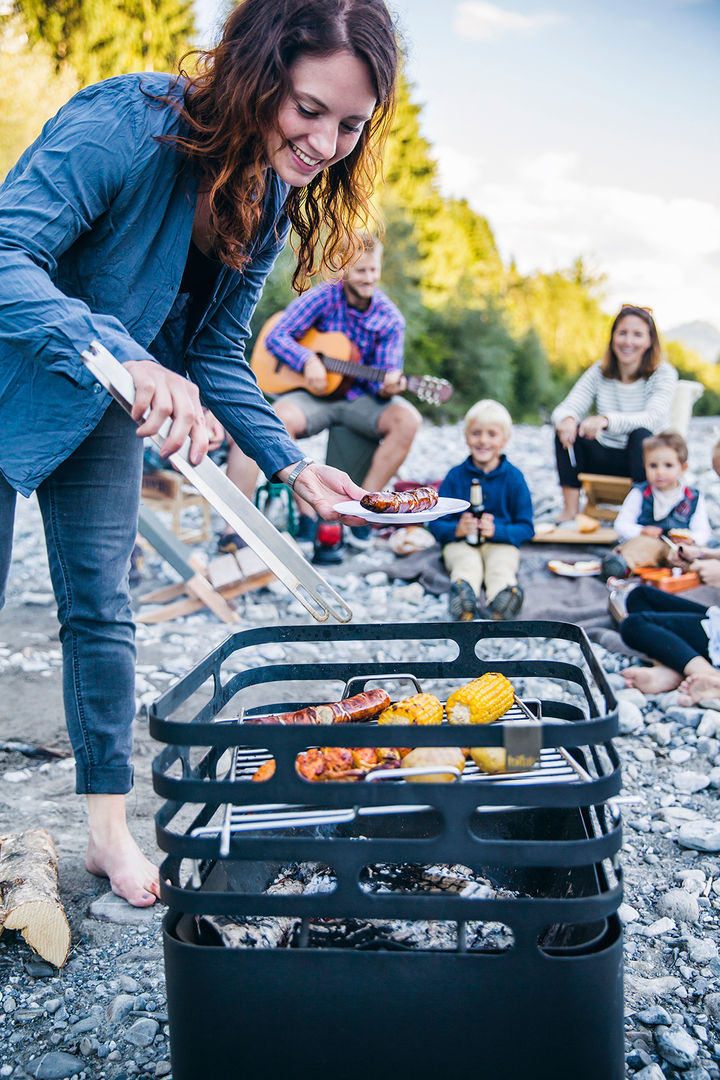 Barbecue, Louis DECOTTEGNIE Louis DECOTTEGNIE Jardines de estilo moderno Parrillas