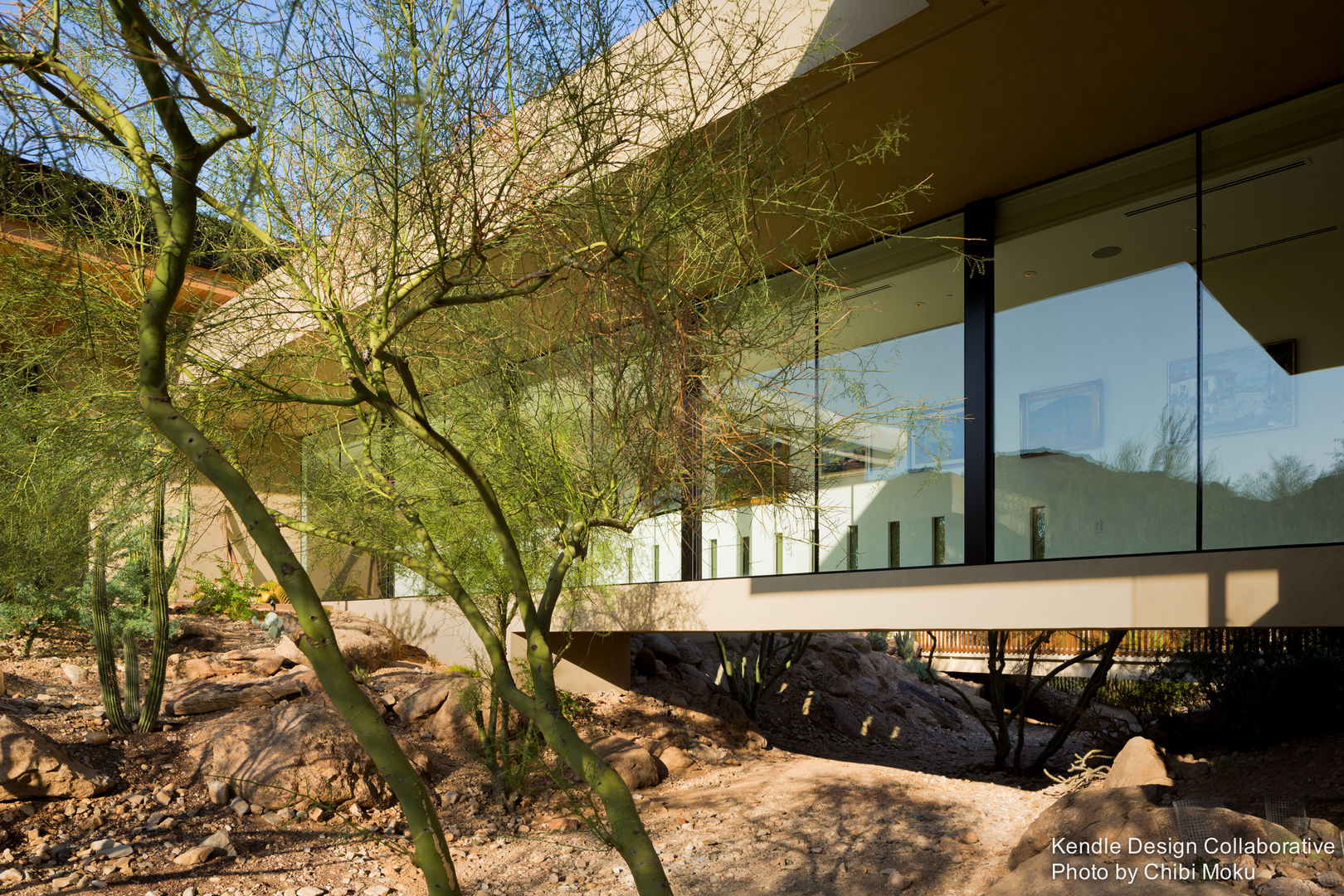 Kendle Design Collaborative | Desert Wash | Paradise Valley, AZ, Chibi Moku Architectural Films Chibi Moku Architectural Films Будинки Бетон
