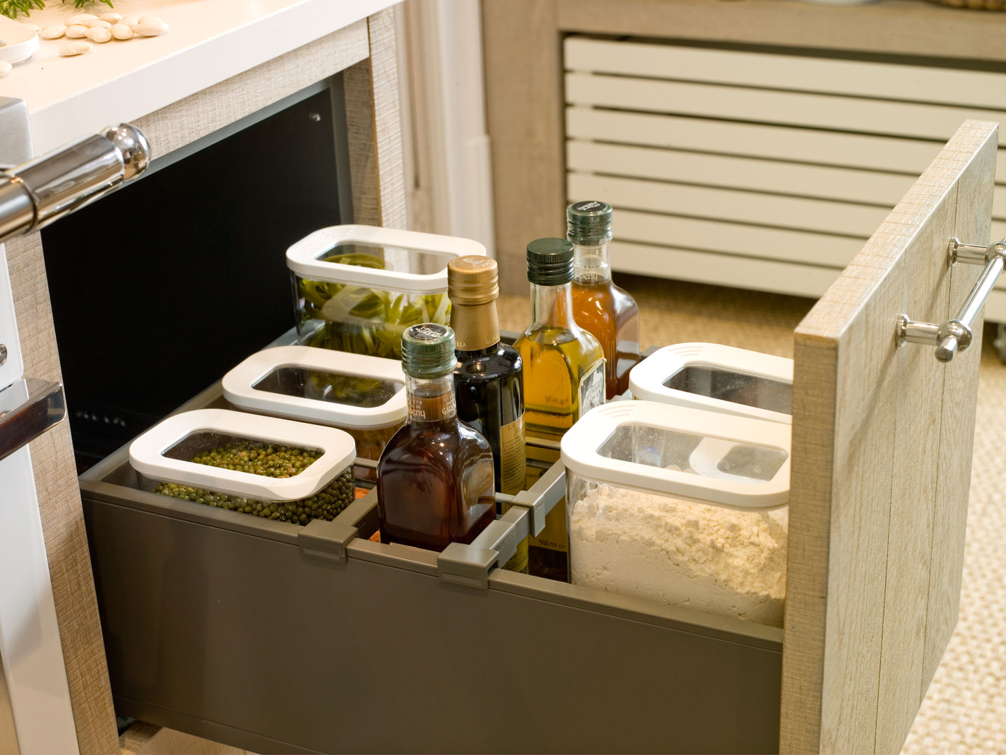 Organización interior DEULONDER arquitectura domestica Cocinas de estilo rústico Madera Acabado en madera