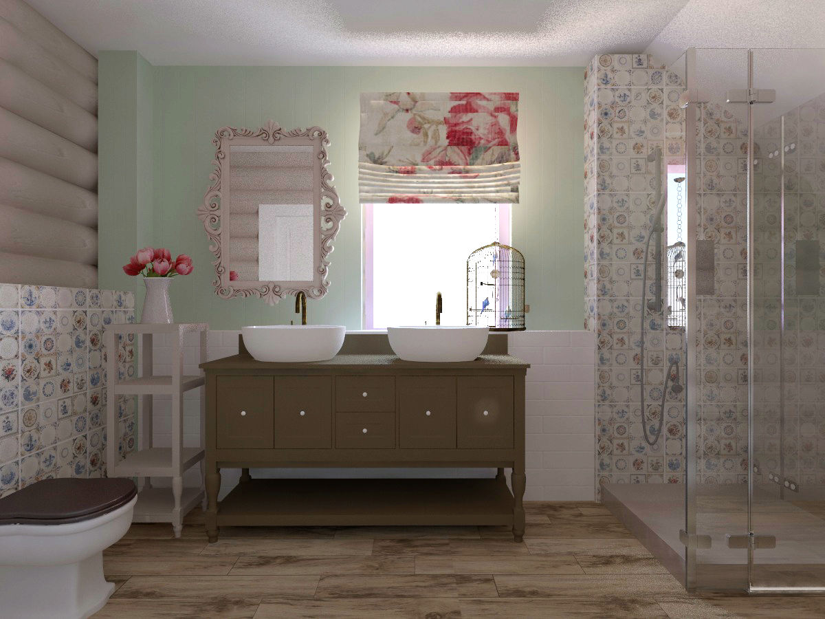 homify Country style bathroom