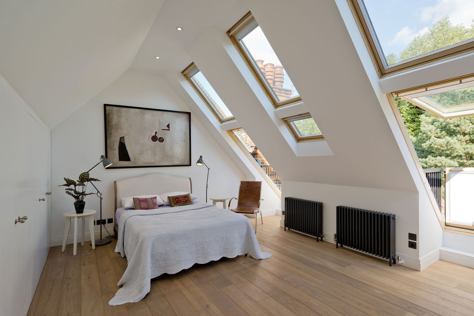 Hampstead Penthouse, DDWH Architects DDWH Architects Minimalist bedroom