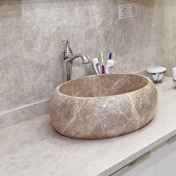 Doğaltaş Lavabo Ve Mozaikler, Kepez Yapı Market Kepez Yapı Market Kamar Mandi Gaya Rustic