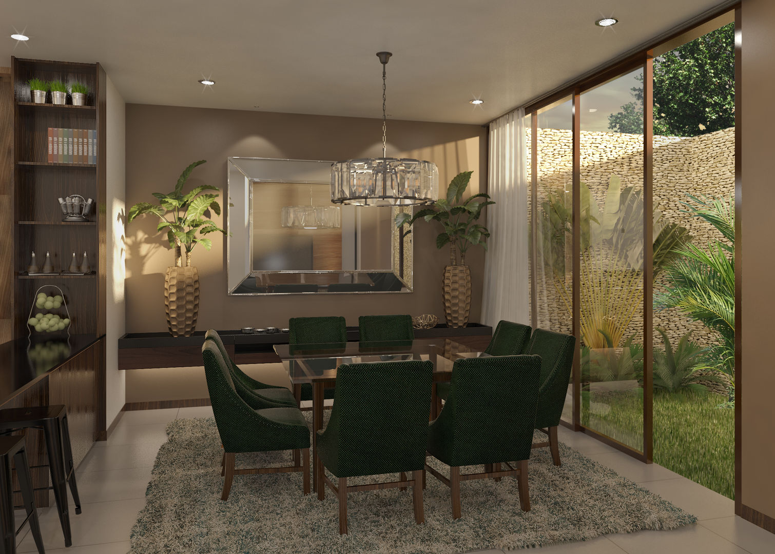 Villas T, Taller Interno Taller Interno Tropical style dining room