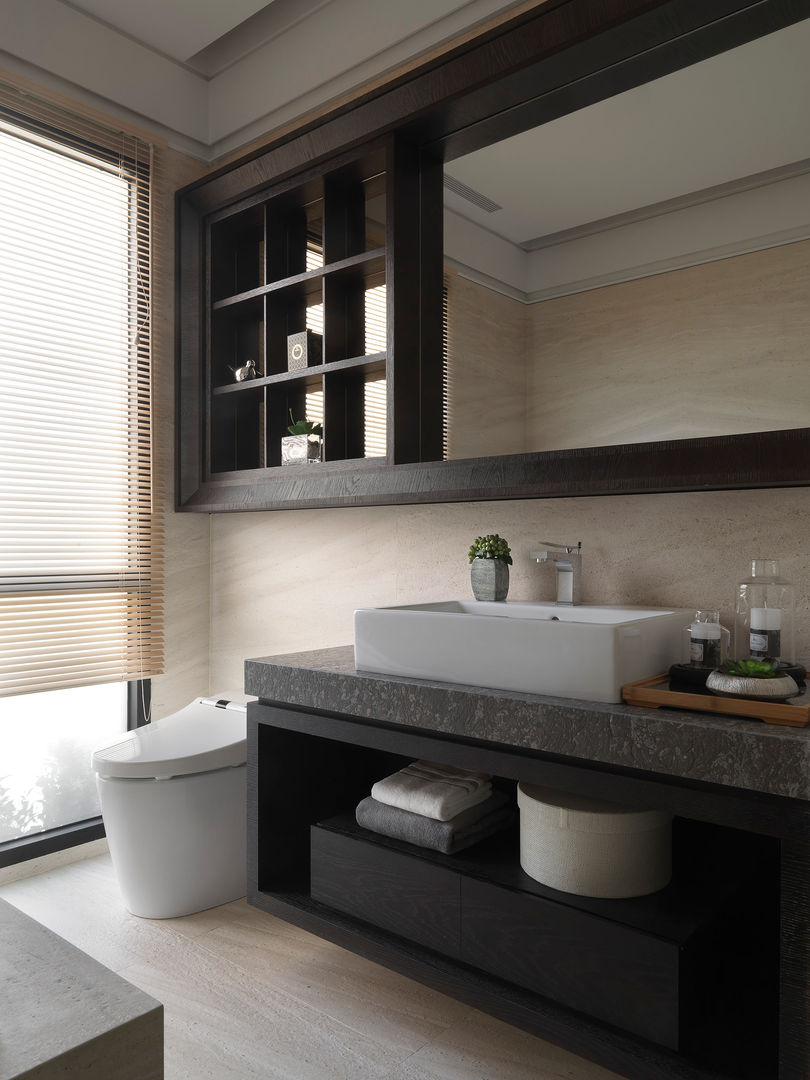 靜心文匯, 域見室所設計 MIEMASU INTERIOR DESIGN 域見室所設計 MIEMASU INTERIOR DESIGN Modern bathroom