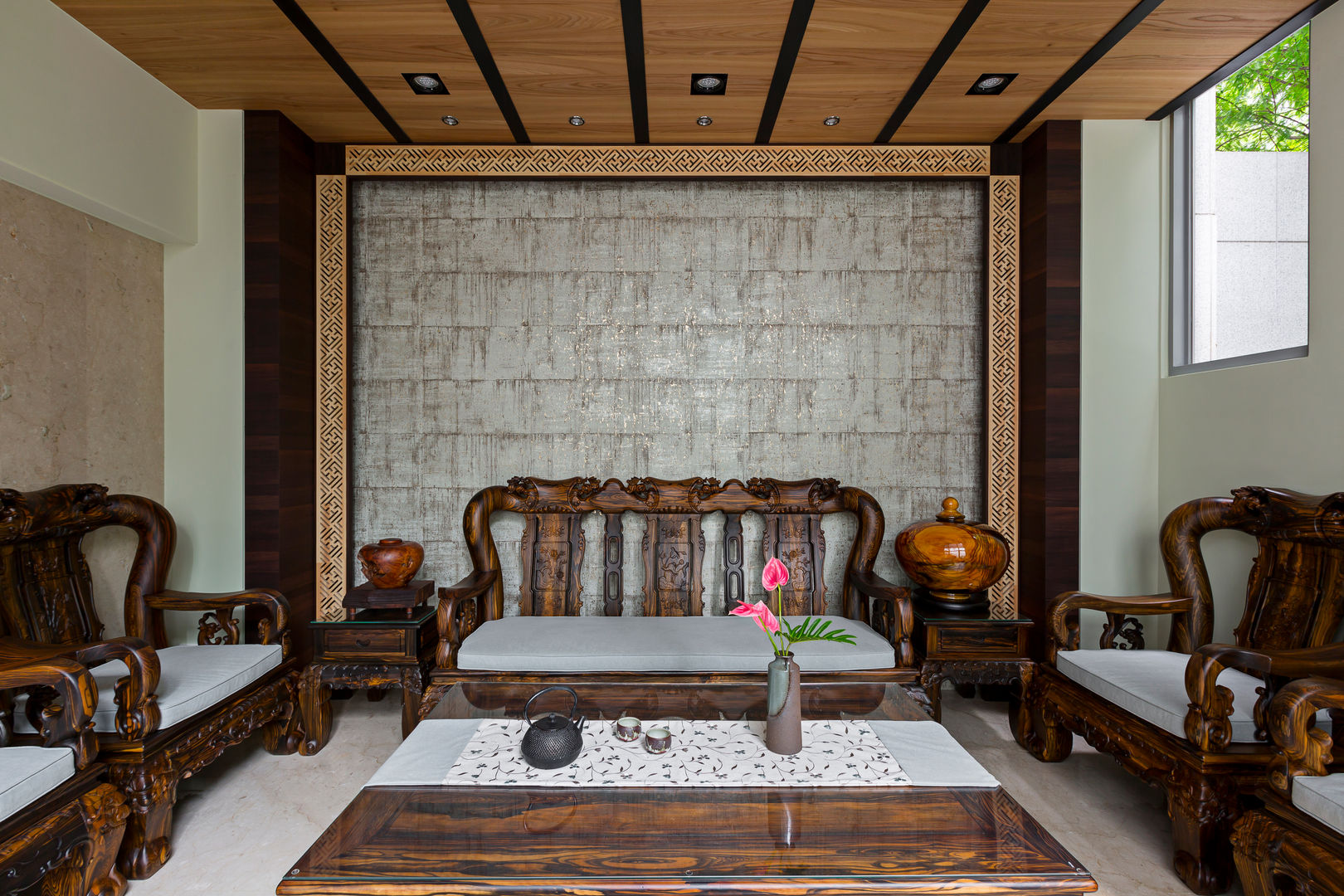 賀澤室內設計 HOZO_interior_design homify Asian style living room