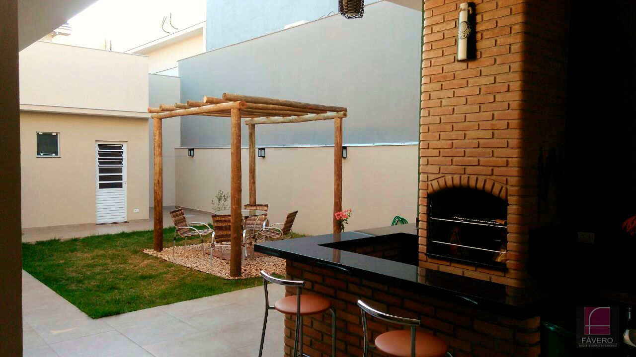 Residência no Condomínio Royal Forest-Londrina/PR, Fávero Arquitetura + Interiores Fávero Arquitetura + Interiores Moderner Garten