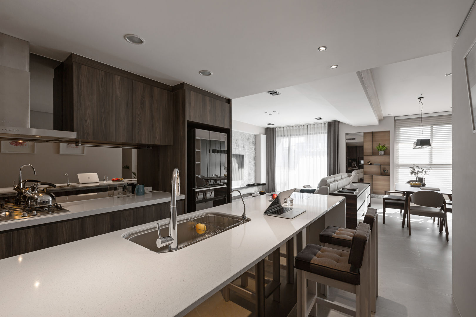 賀澤室內設計 HOZO_interior_design 賀澤室內設計 HOZO_interior_design Kitchen