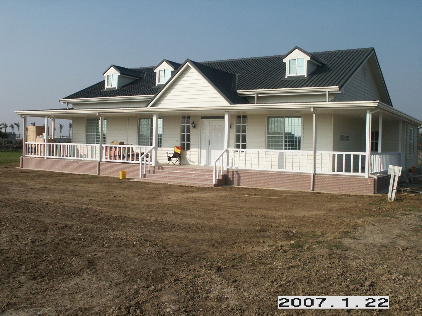 鋼構屋, 晶莊工程有限公司 晶莊工程有限公司 Casas de estilo rural Metal