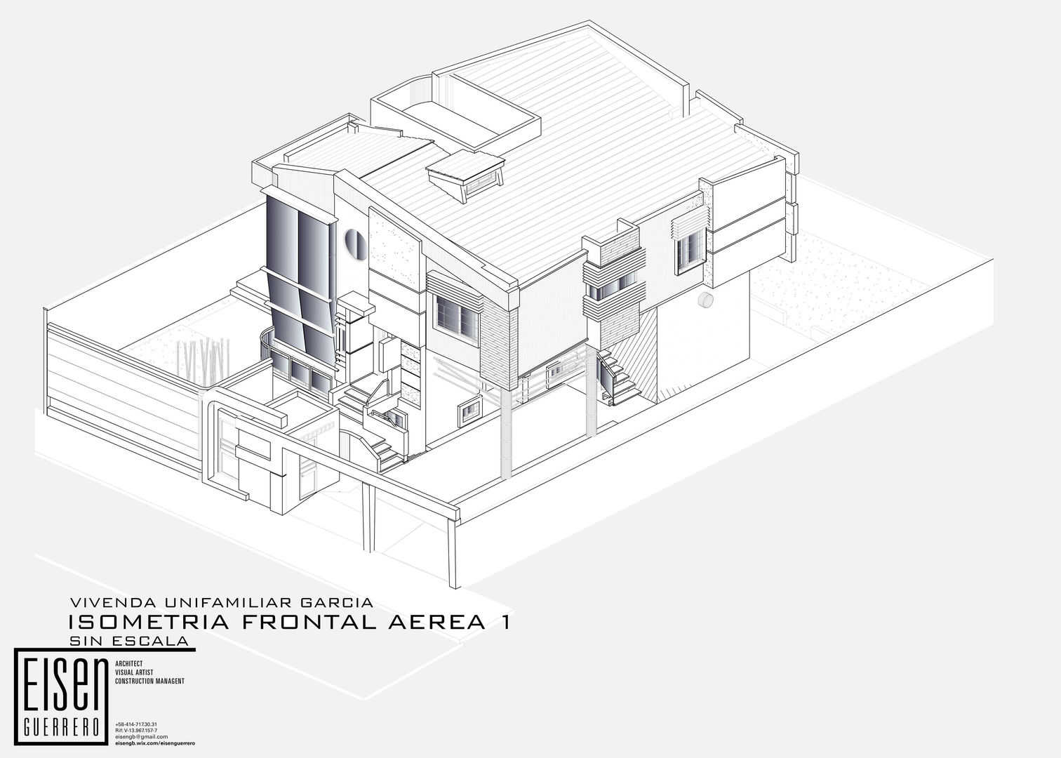 VIVIENDA UNIFAMILIAR DIVIDIVI, EISEN Arquitectura + Construccion EISEN Arquitectura + Construccion Будинки Бетон