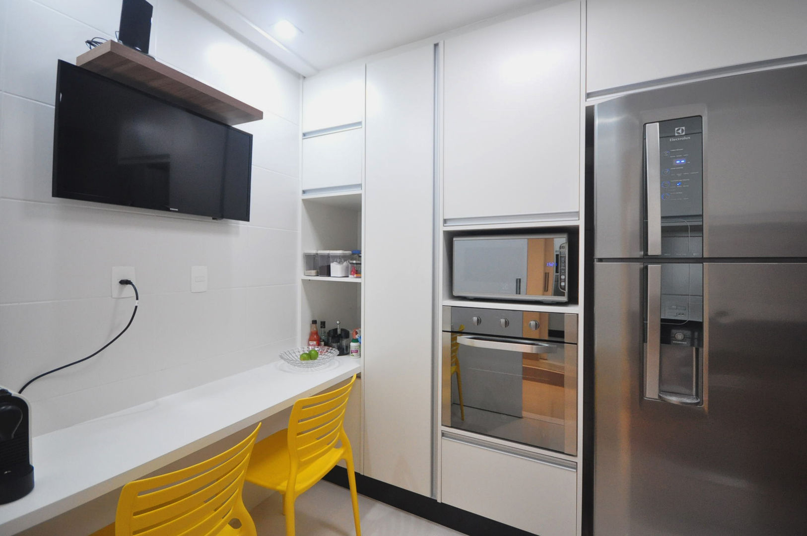 Apartamento São Caetano - 113M², Condecorar Arquitetura e Interiores Condecorar Arquitetura e Interiores Kitchen