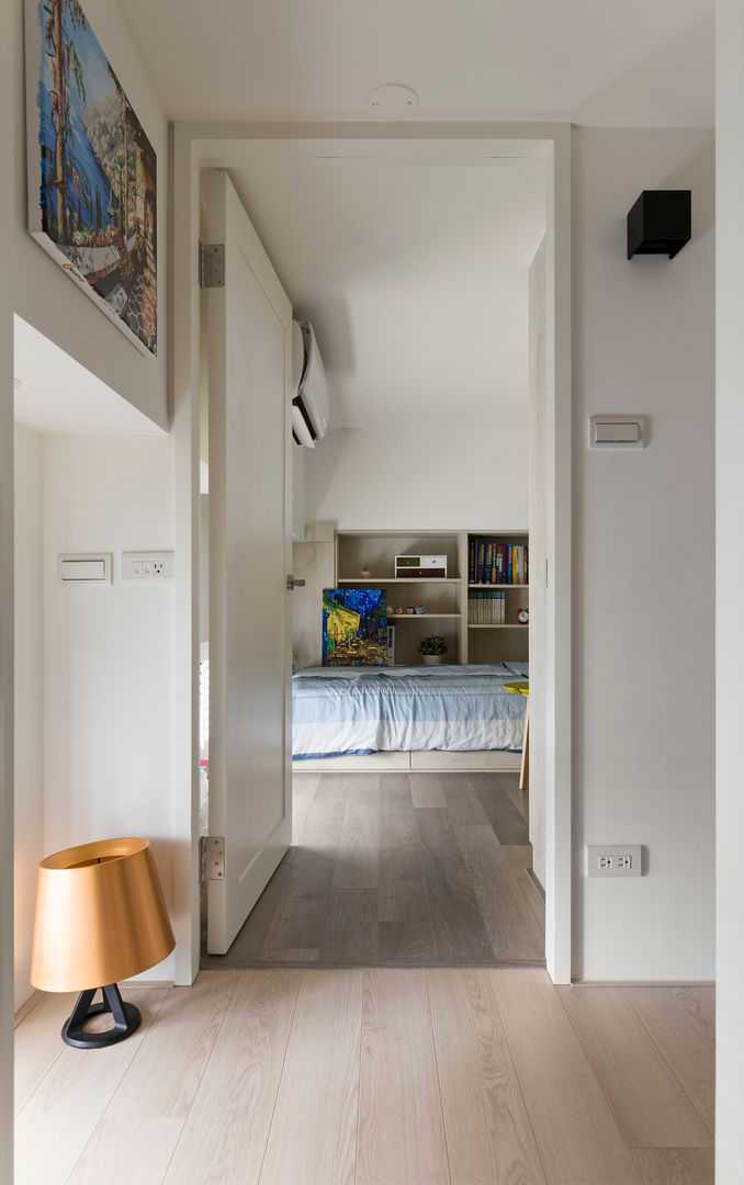 秘密 耀昀創意設計有限公司/Alfonso Ideas Scandinavian style bedroom