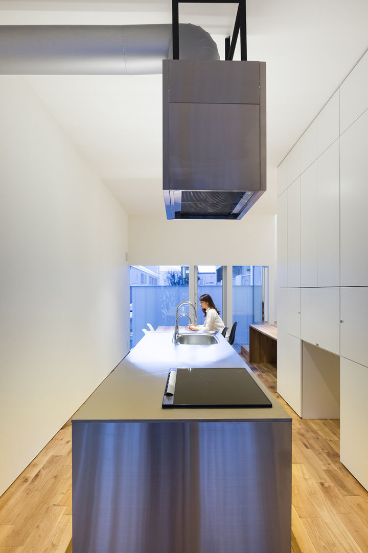 風みちの家, 一級建築士事務所 Atelier Casa 一級建築士事務所 Atelier Casa Modern kitchen