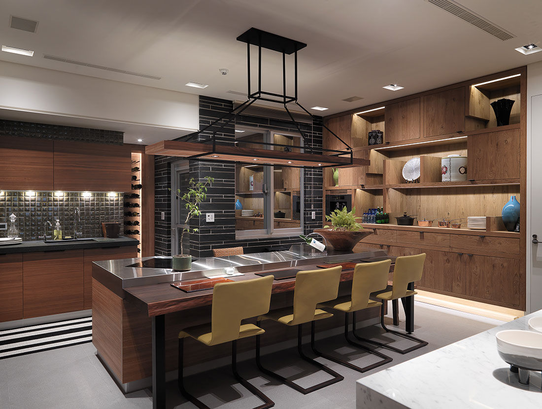 Tea house, 沈志忠聯合設計 沈志忠聯合設計 Asian style kitchen
