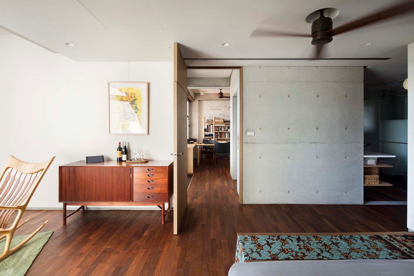 簡單的臥房 前置建築 Preposition Architecture Modern style bedroom