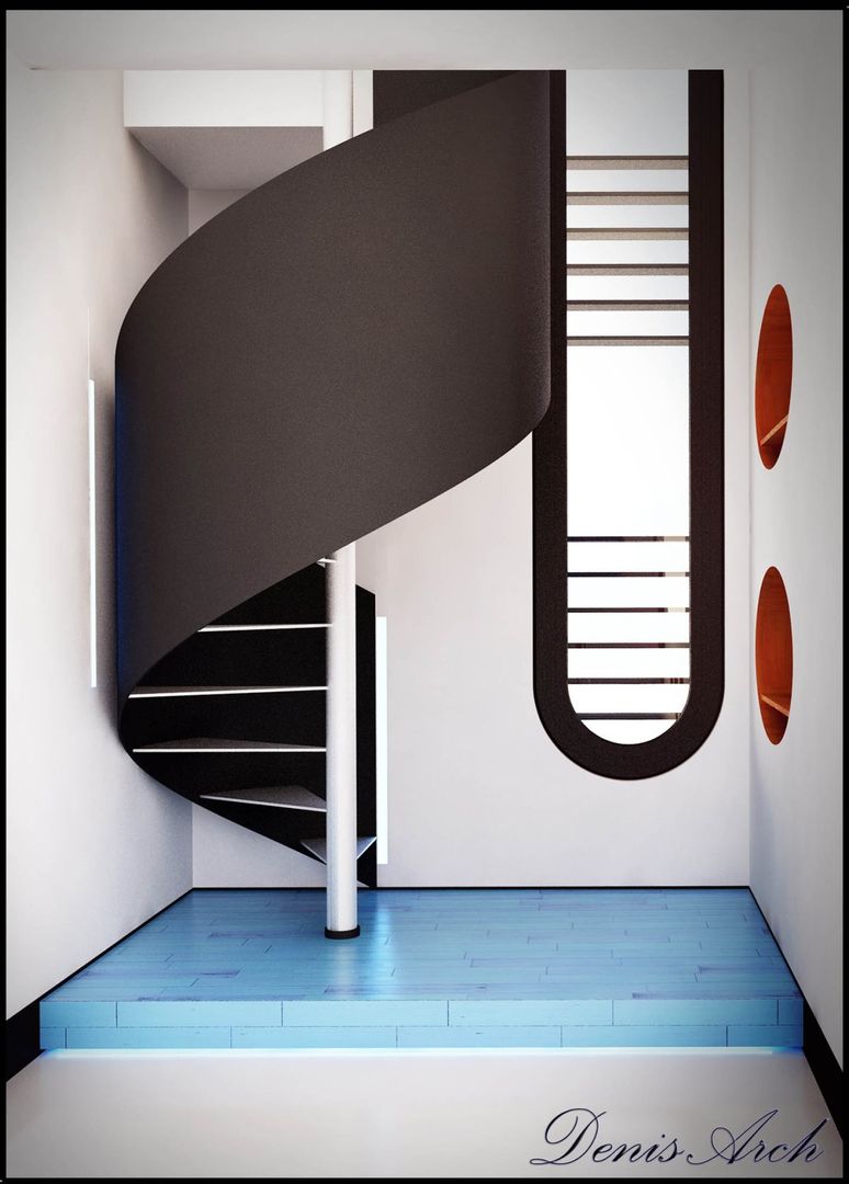 Ferrari, Denis Confalonieri - Interiors & Architecture Denis Confalonieri - Interiors & Architecture Couloir, entrée, escaliers modernes