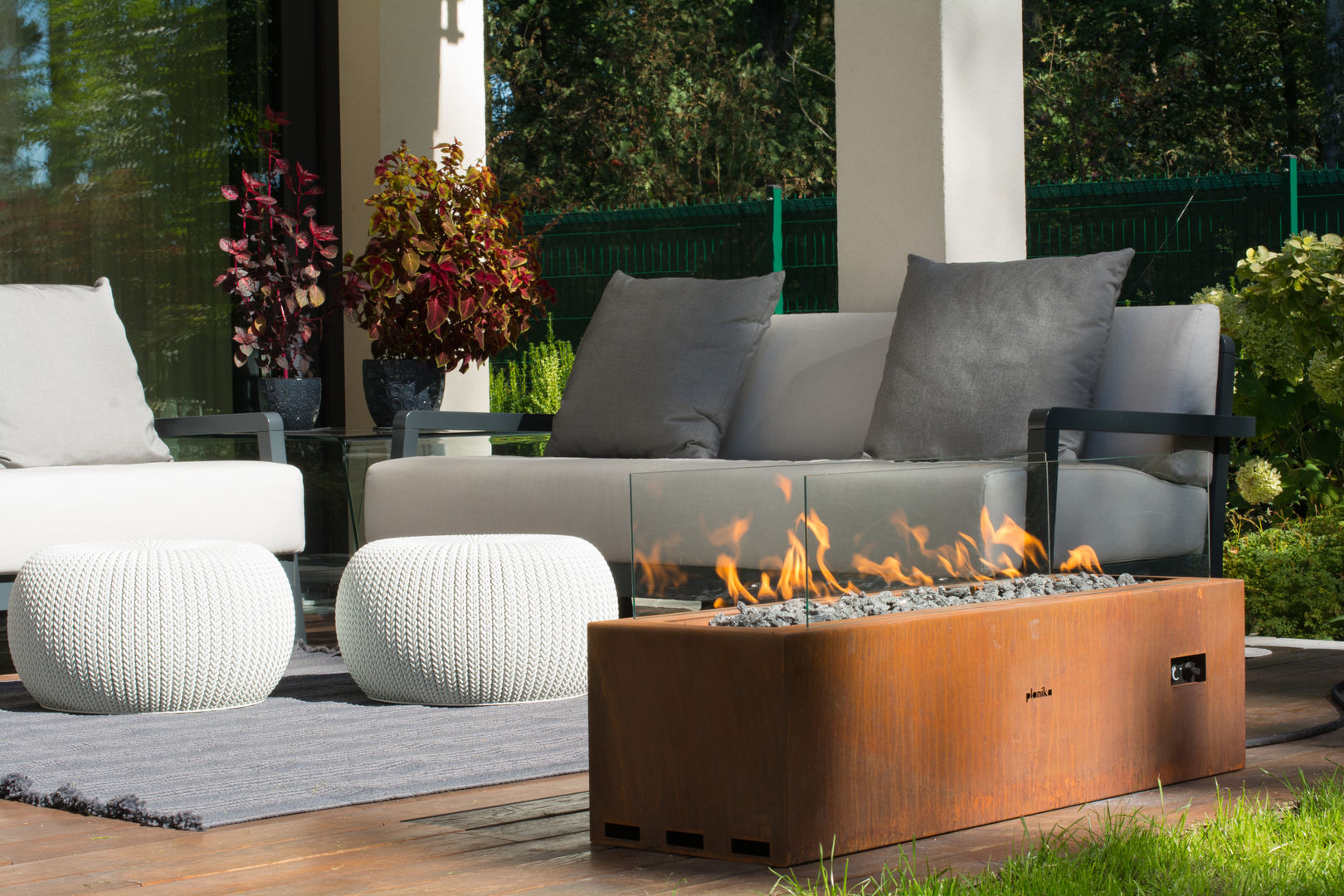 Fabricámos lareiras para a sua casa de sonho!, Clearfire - Lareiras Etanol Clearfire - Lareiras Etanol Jardines de estilo moderno Barbacoas