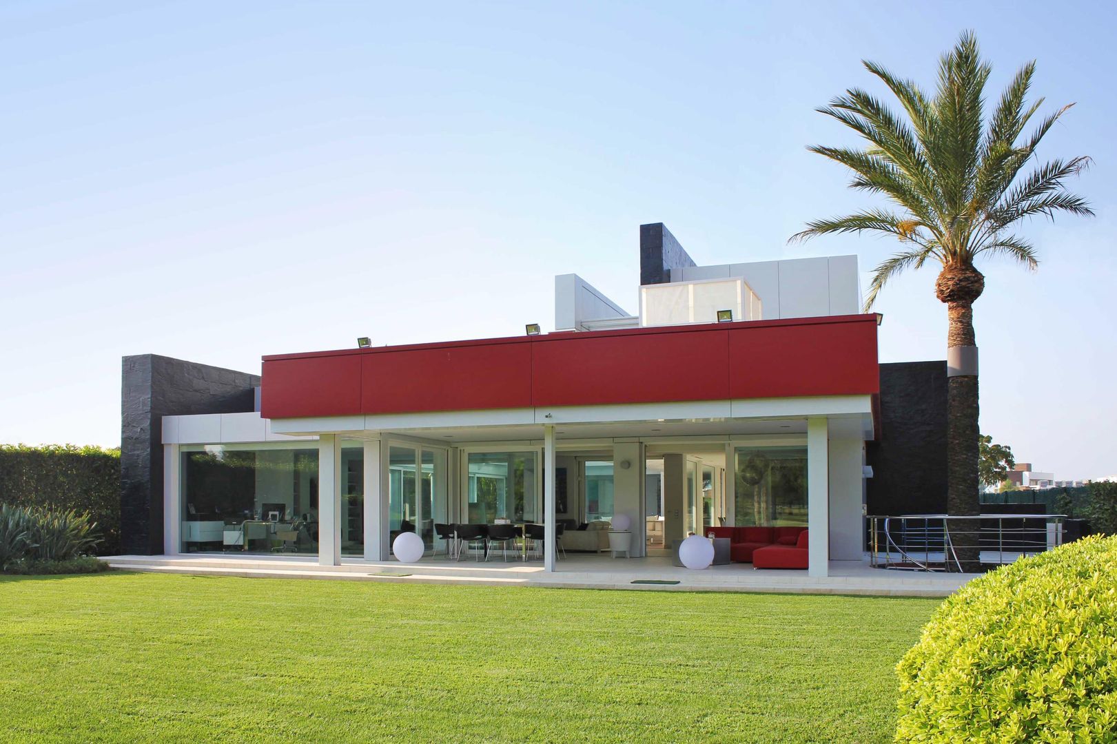 CASA EN EL GOLF, Aguilar Arquitectos Aguilar Arquitectos 모던스타일 주택