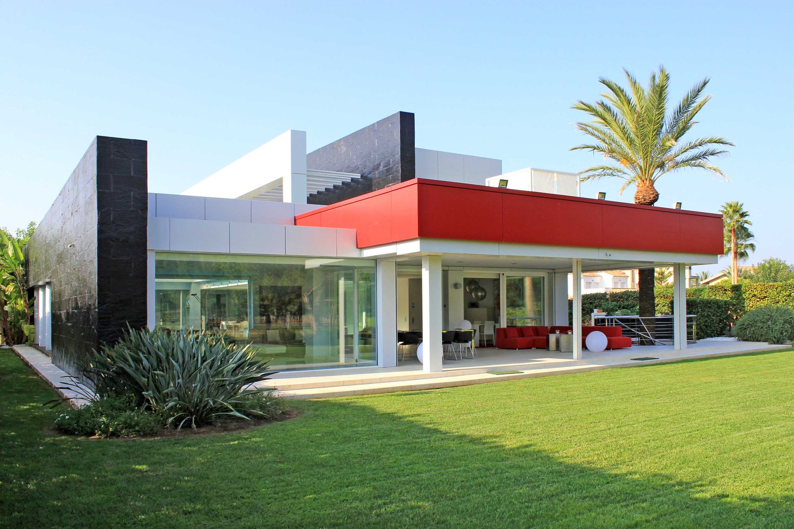 CASA EN EL GOLF, Aguilar Arquitectos Aguilar Arquitectos Casas modernas