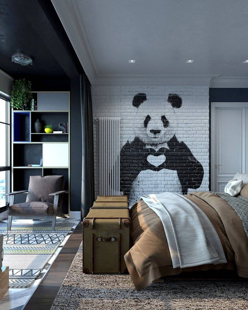 homify Industrial style bedroom