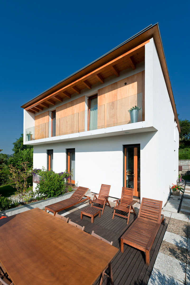 casa studio a Tabiago (2010-11), sergio fumagalli architetto sergio fumagalli architetto Modern houses