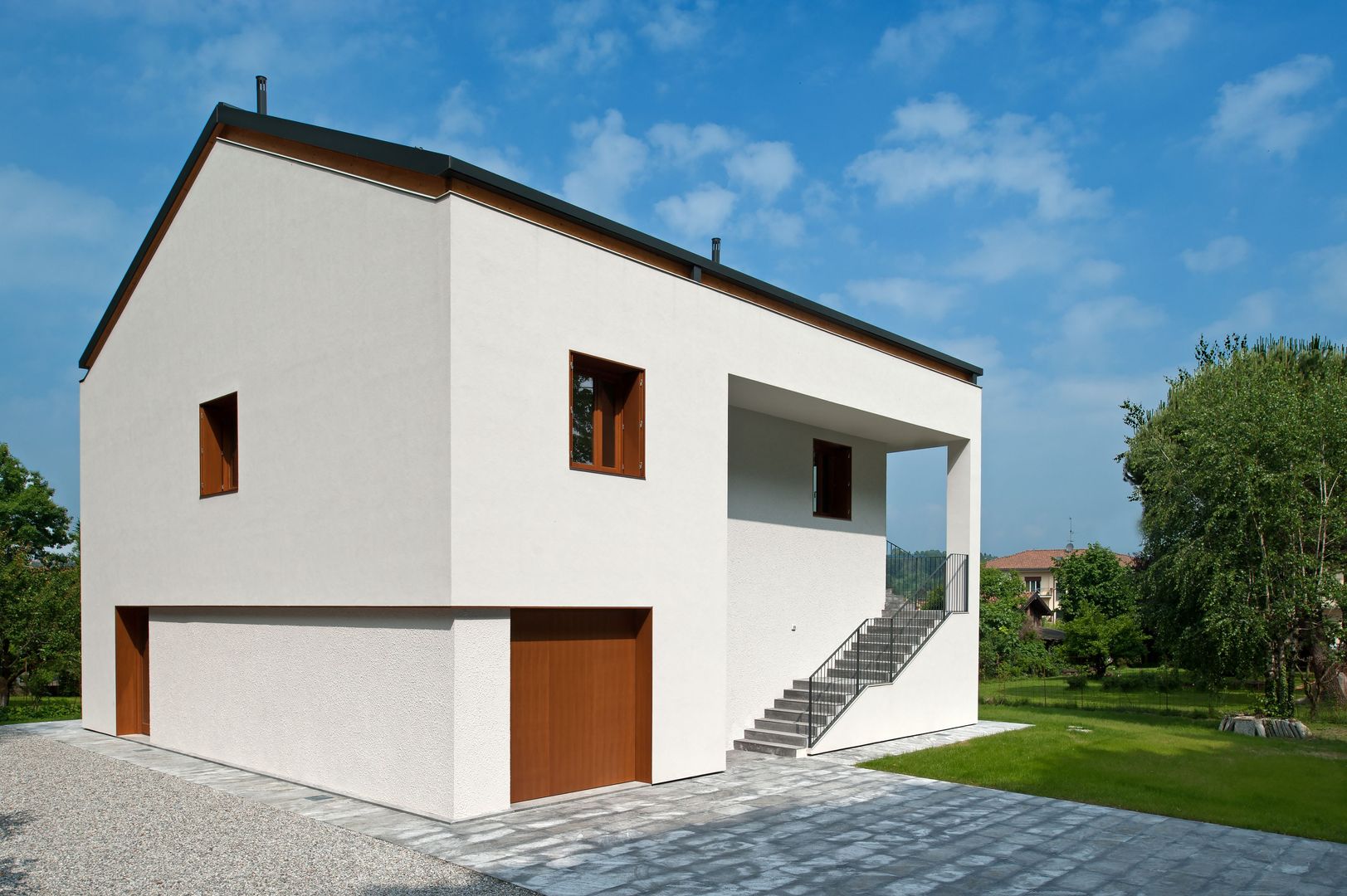 casa GD a Missaglia, Lc (2015), sergio fumagalli architetto sergio fumagalli architetto Moderne Häuser