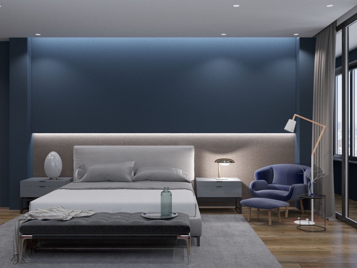 homify Minimalist bedroom