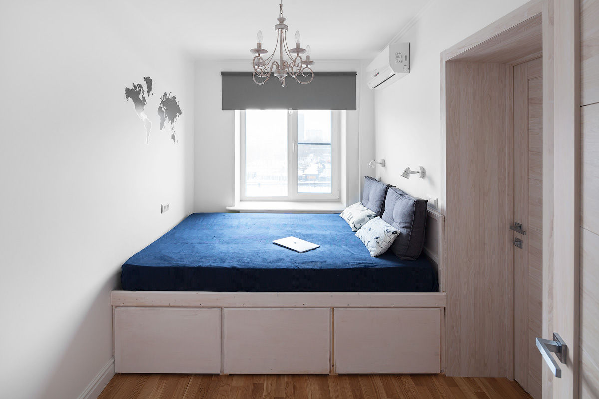 Тимирязевская, Flatsdesign Flatsdesign Modern style bedroom