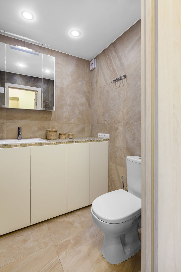 Тимирязевская, Flatsdesign Flatsdesign Modern bathroom