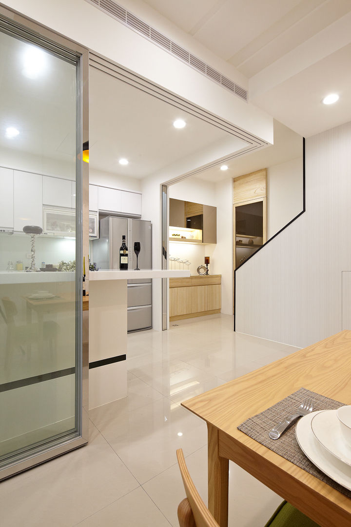 1F廚房 映荷空間設計 Modern kitchen