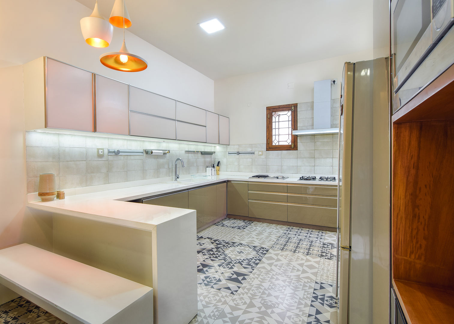 Modern Minimal Kitchen, DESIGN SPECIES DESIGN SPECIES Dapur Modern Kayu Lapis Cabinets & shelves