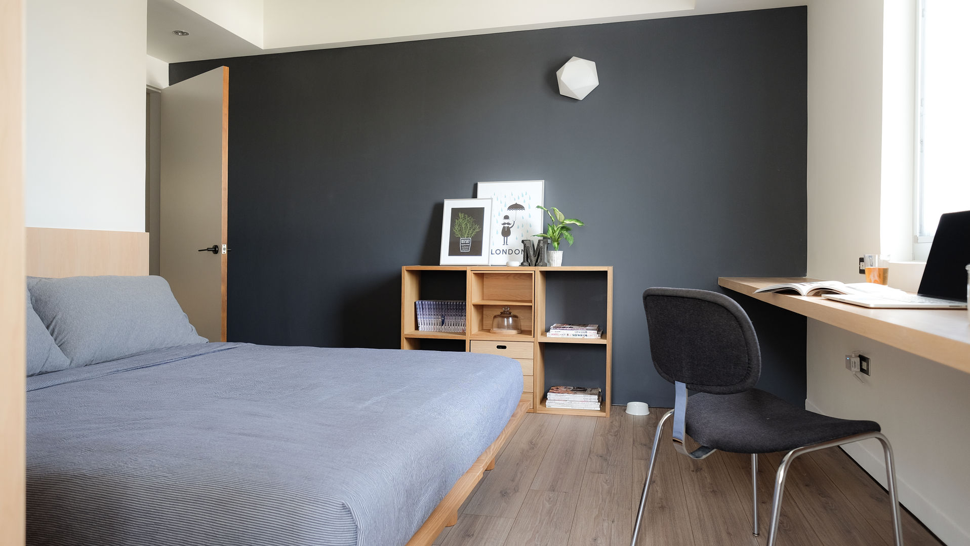 苓雅J邸, RND Inc. RND Inc. Scandinavische slaapkamers