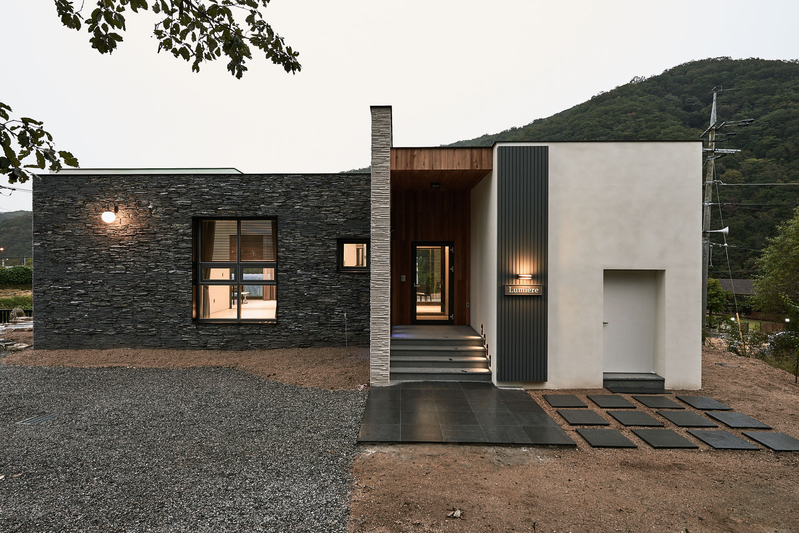 주택-강원도, Design Anche Design Anche Casas modernas