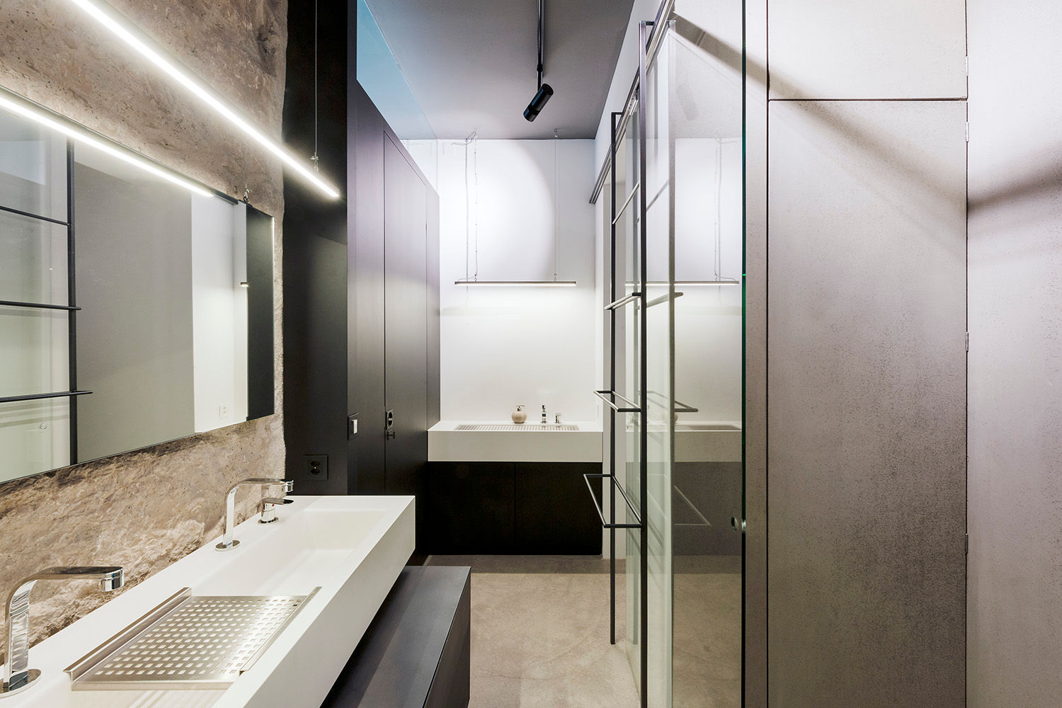 Loftausbau Zürich, arcs architekten arcs architekten Bathroom