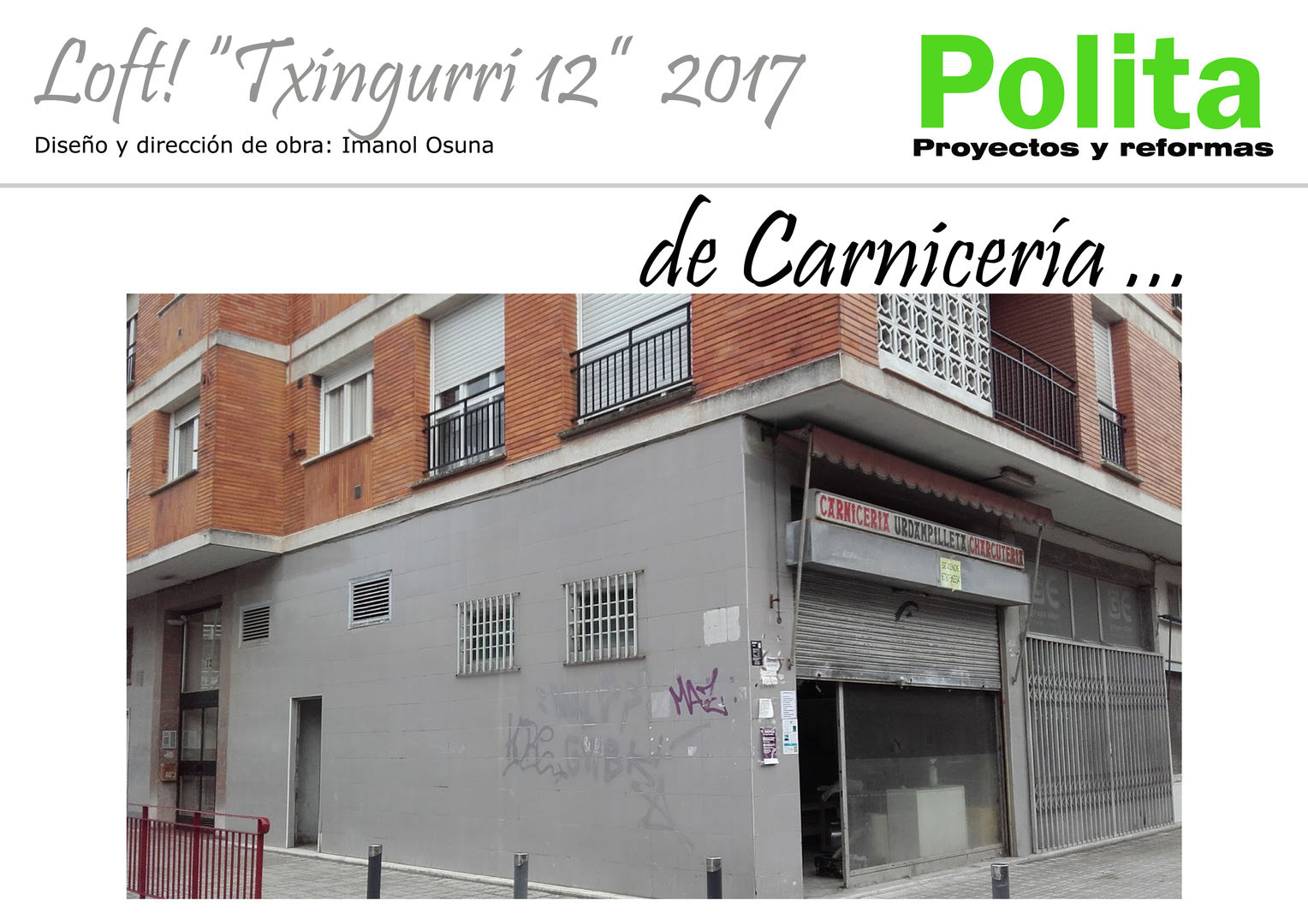 LOFT "txingurri 12" _ 2016, POLITA proyectos y reformas POLITA proyectos y reformas Casas de estilo minimalista