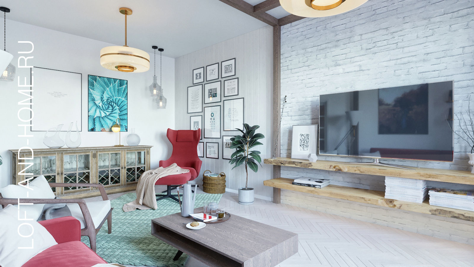 homify Scandinavian style living room