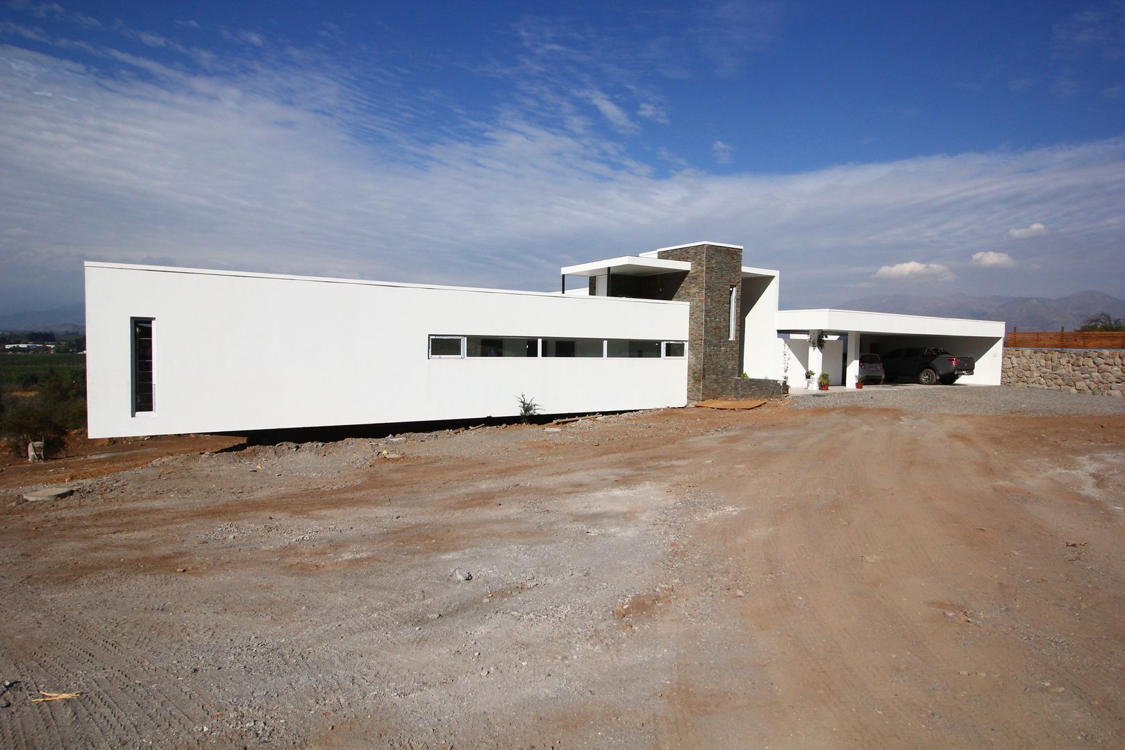 Vivienda JVL, Rinconada de Los Andes, C3proyecta C3proyecta Casas modernas Betão armado