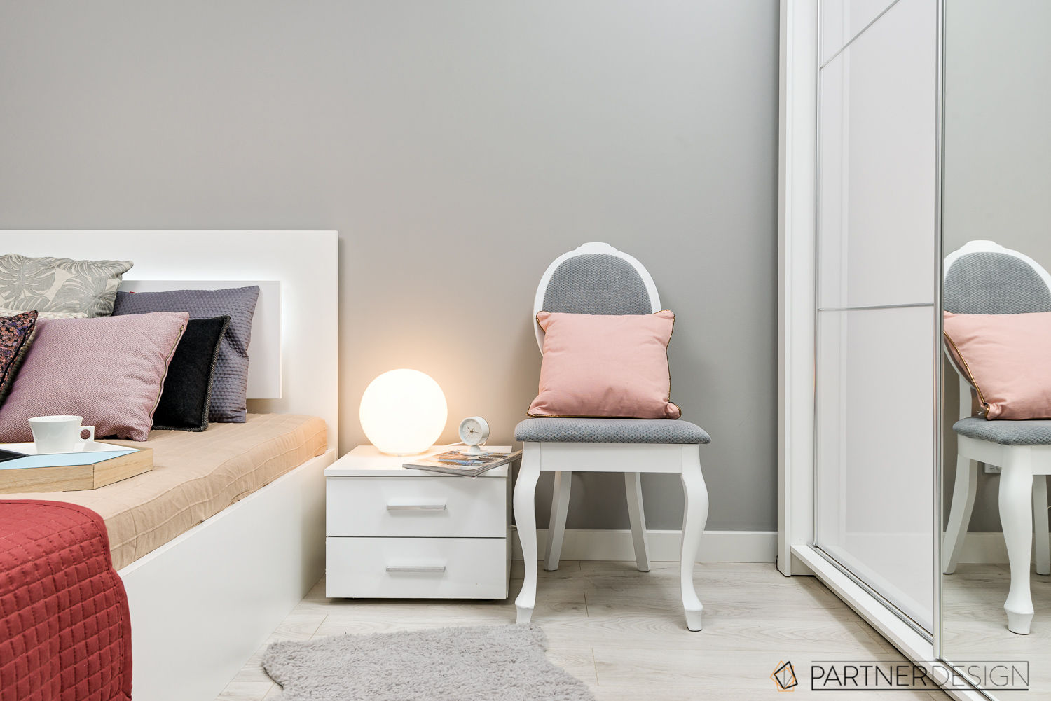 Mieszkanie #2, Q2Design Q2Design Kamar Tidur Modern