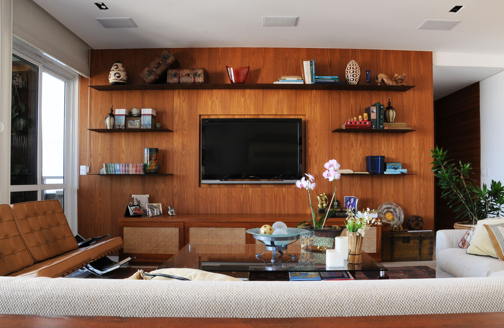 Apartamento Vinicius , daniela kuhn arquitetura daniela kuhn arquitetura Modern living room