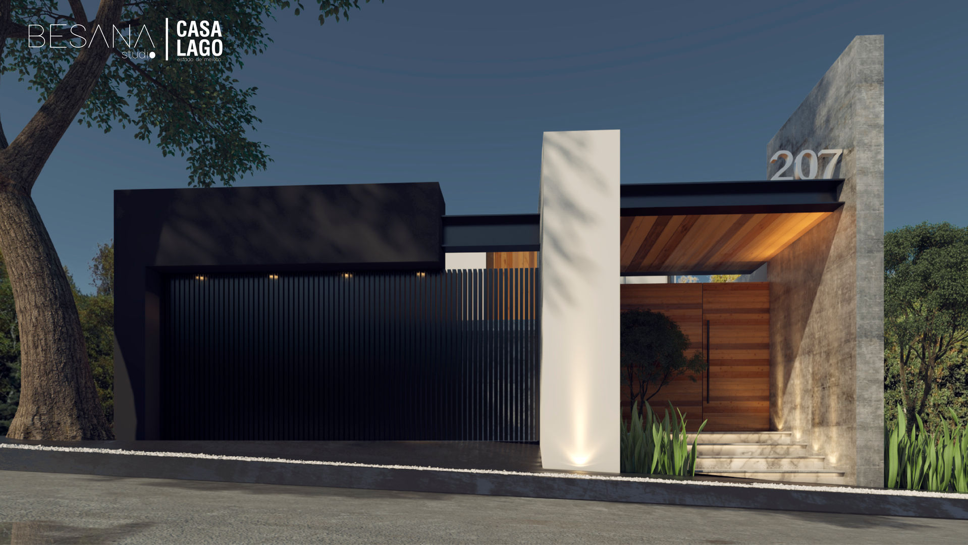 Casa LAGO, Besana Studio Besana Studio Rumah Modern