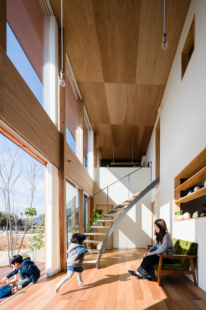 concentration, 建築設計事務所SAI工房 建築設計事務所SAI工房 Modern living room