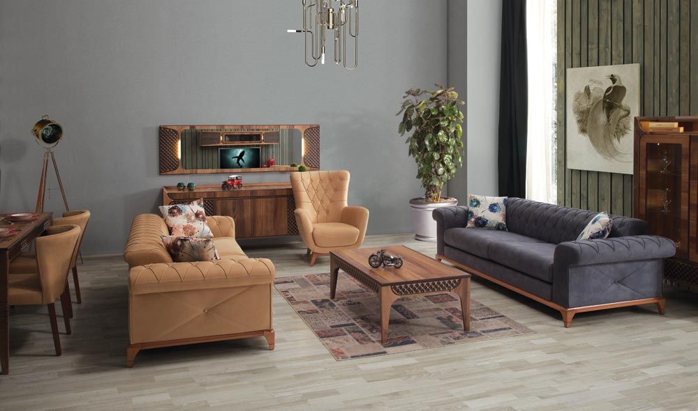 Modern Salon Takımları, CaddeYıldız furniture CaddeYıldız furniture Modern living room Accessories & decoration