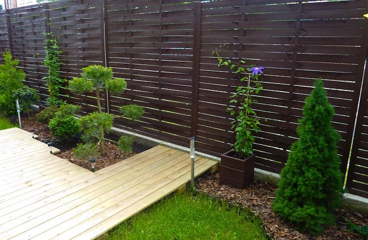 Fusion garden, The Peaceful Gardens The Peaceful Gardens Modern garden Wood-Plastic Composite