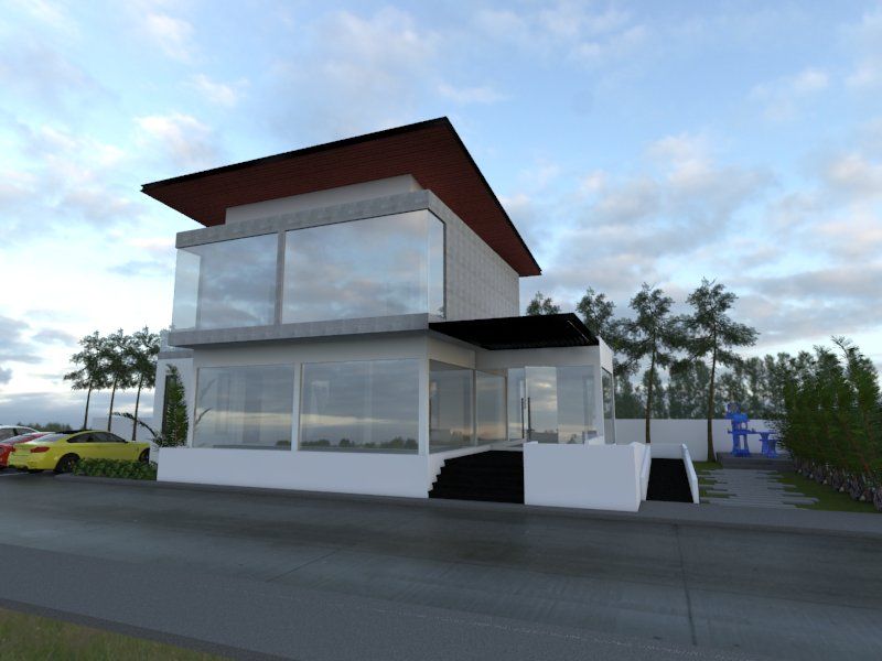 ออฟฟิตอู่ซ่อมรถ, No.13 Design No.13 Design Modern Houses